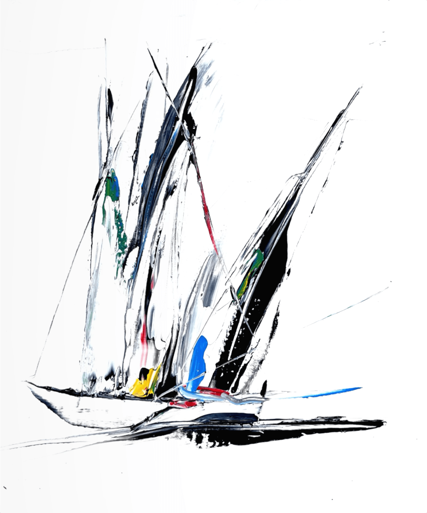 Voiles de lumière — Francis Eck