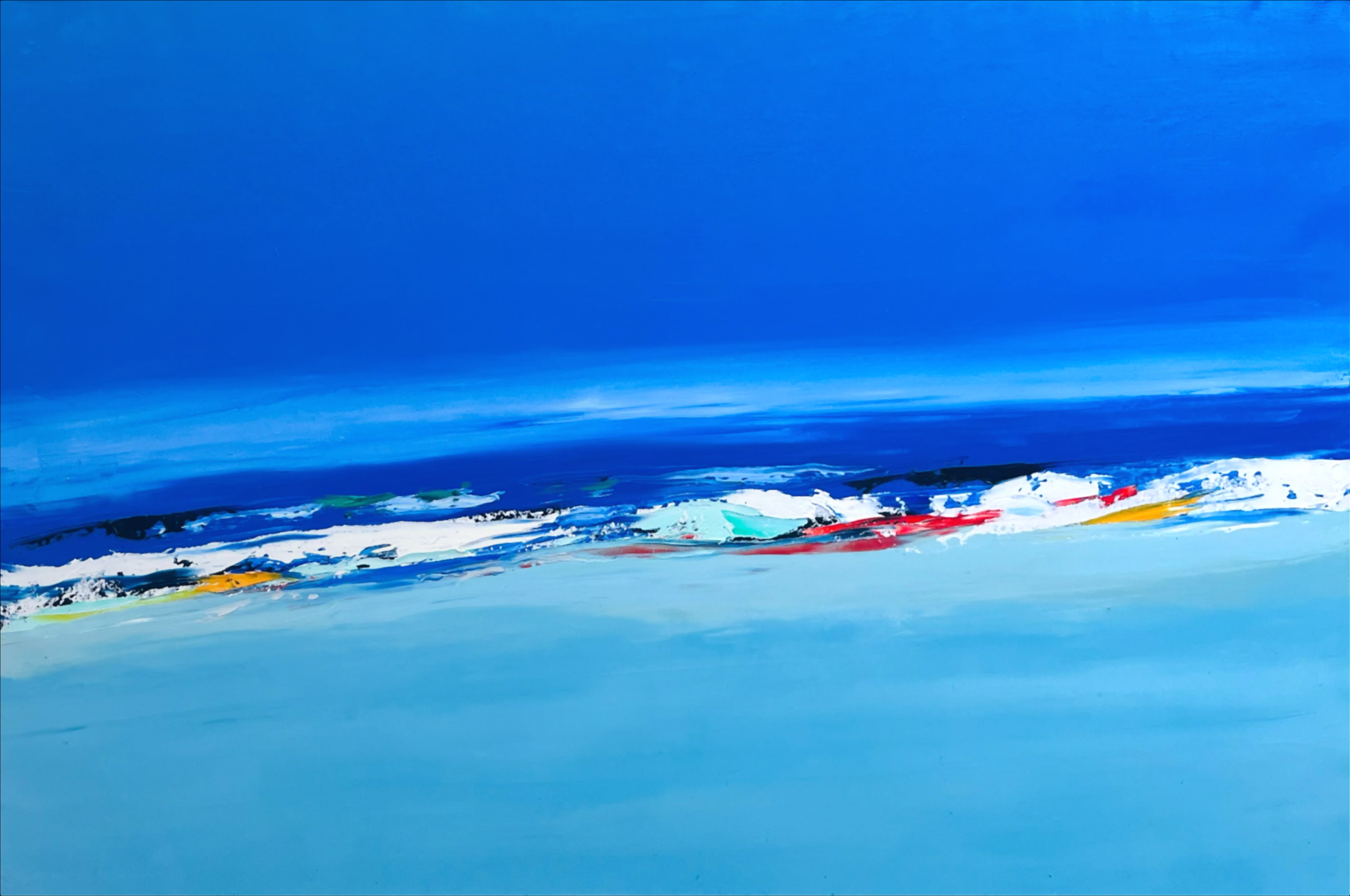 entre ciel et sel — Francis Eck