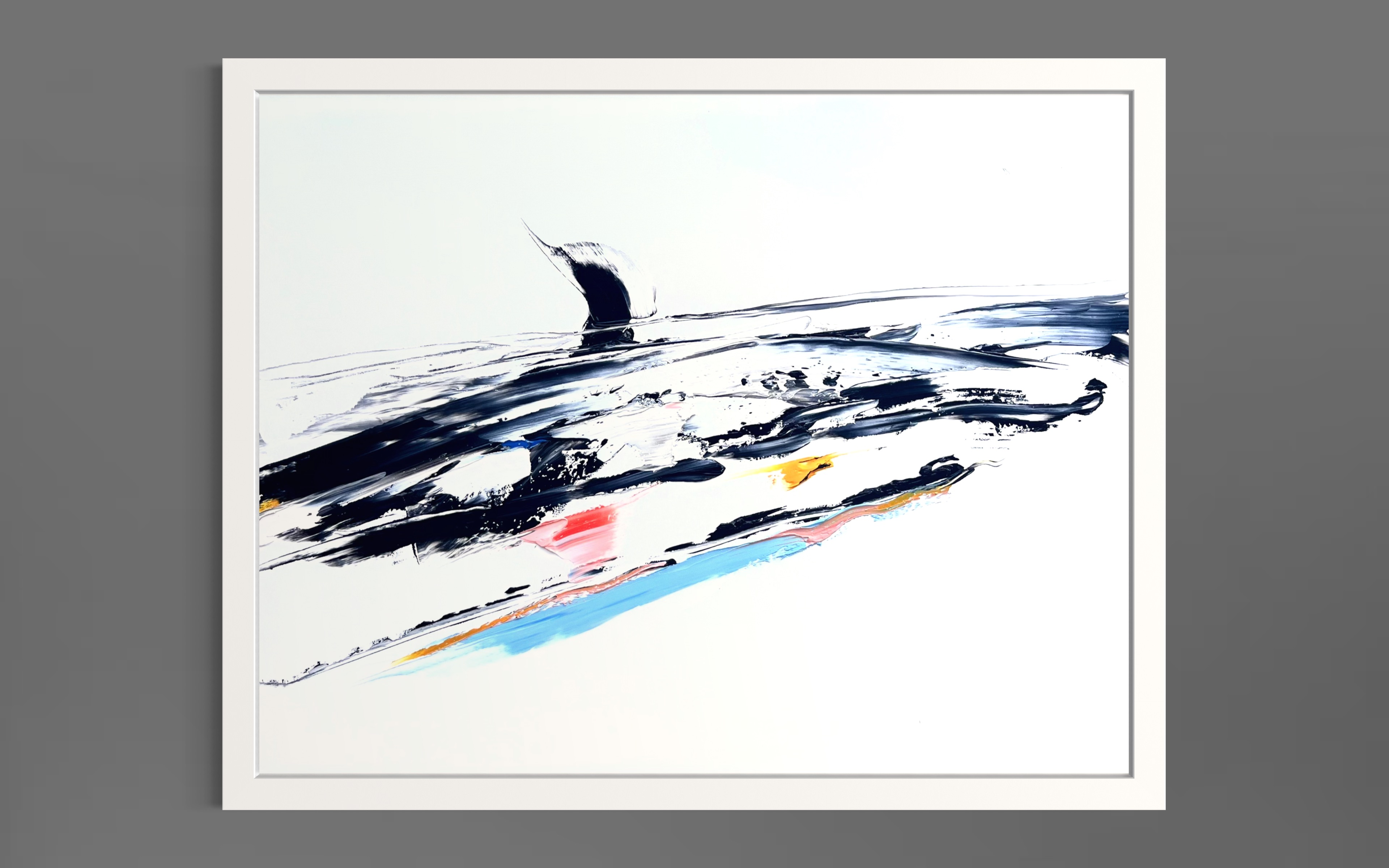 Le souffle noir de la mer — variation