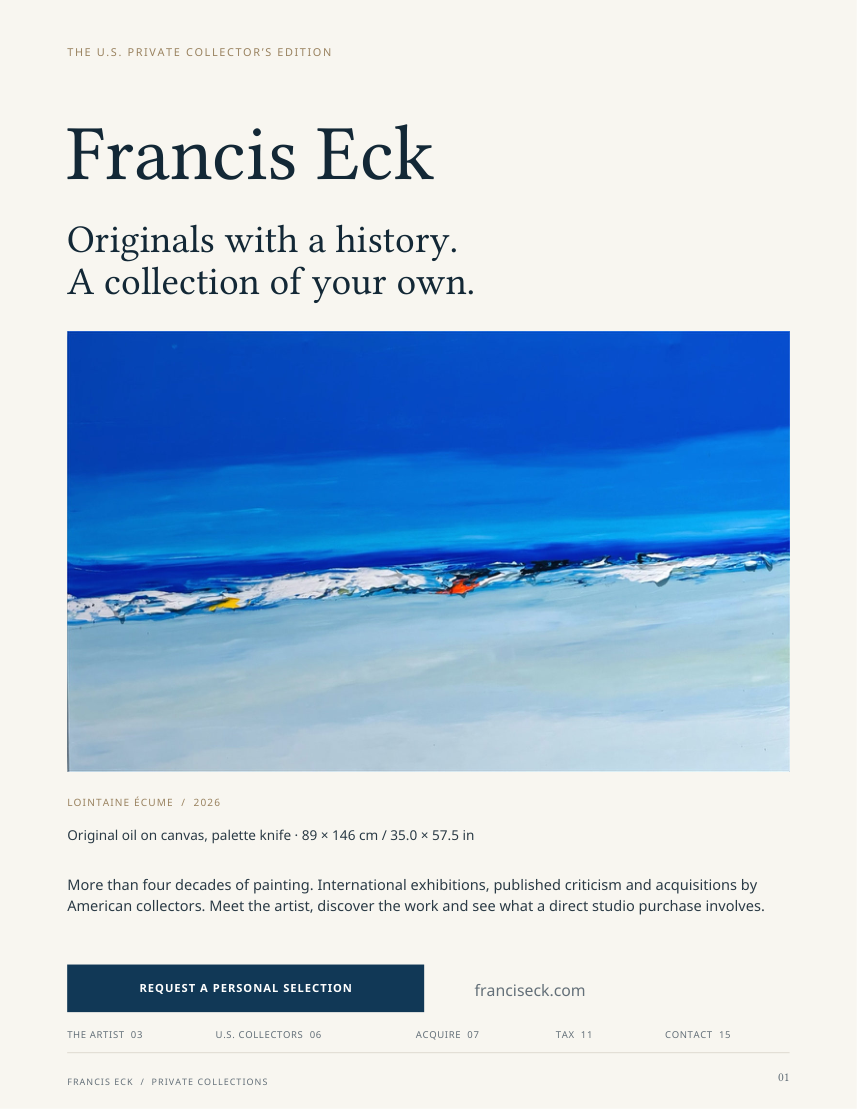 Cover: Art Acquisition & Private Collecting — U.S. Edition 2026